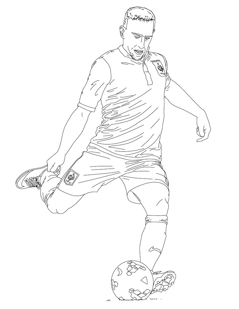 Franck Ribery France Soccer