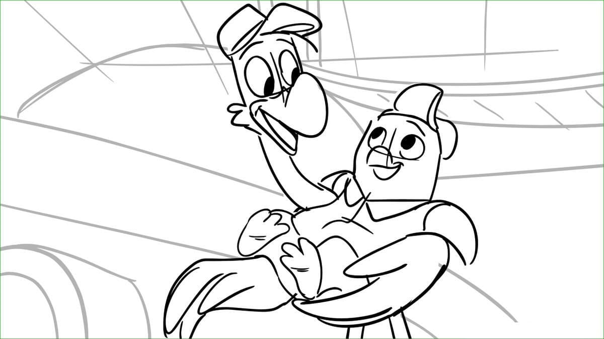 Freddy and Pip 1 Coloring Page