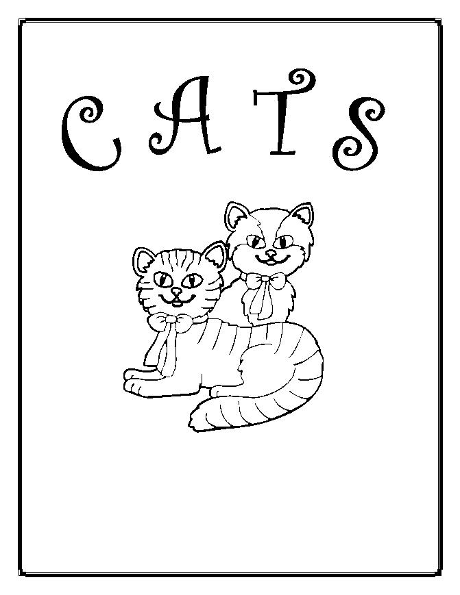 Free Cats Animal S To Print488f Coloring Page