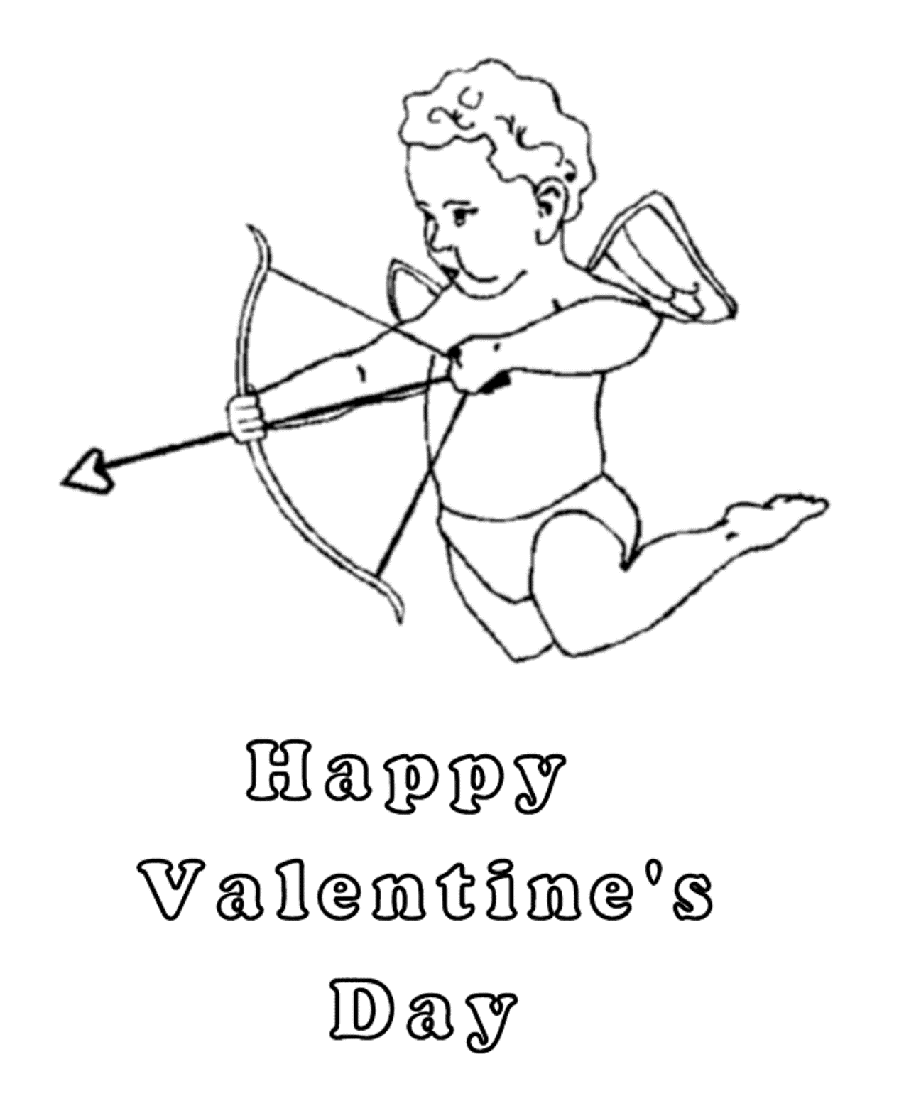 Cupid Happy Valentines