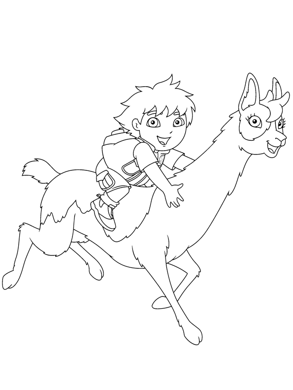 Free Diego S For Kids Printablefffa Coloring Page