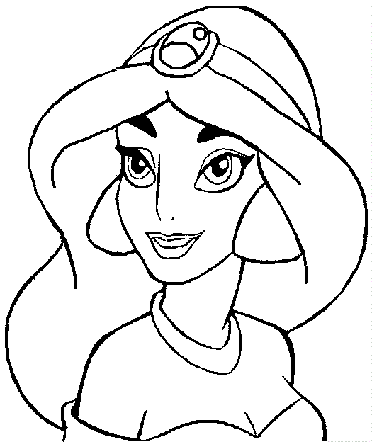 73 Jasmine Coloring Pages Online Best
