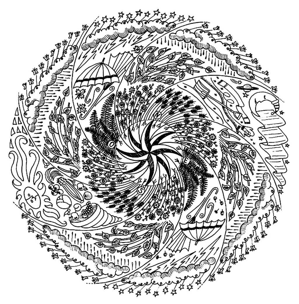 Free Mandala Difficult Adult To Print 18 Coloring Page