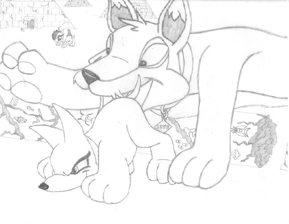 Free Neopets Coloring Page