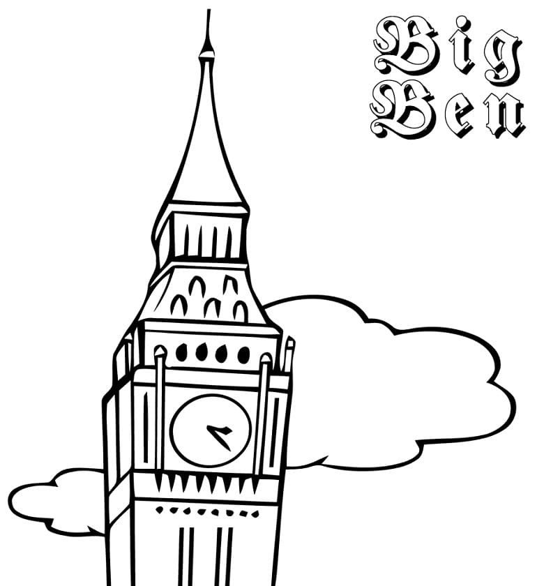 Free Printable Big Ben