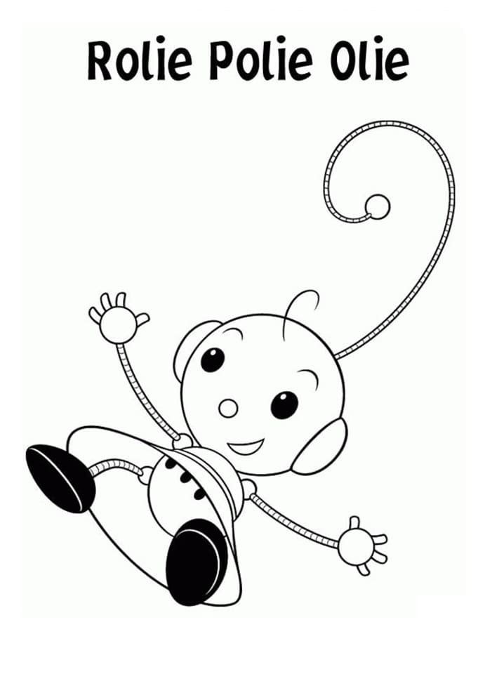 Free Printable Zowie Polie Coloring Page