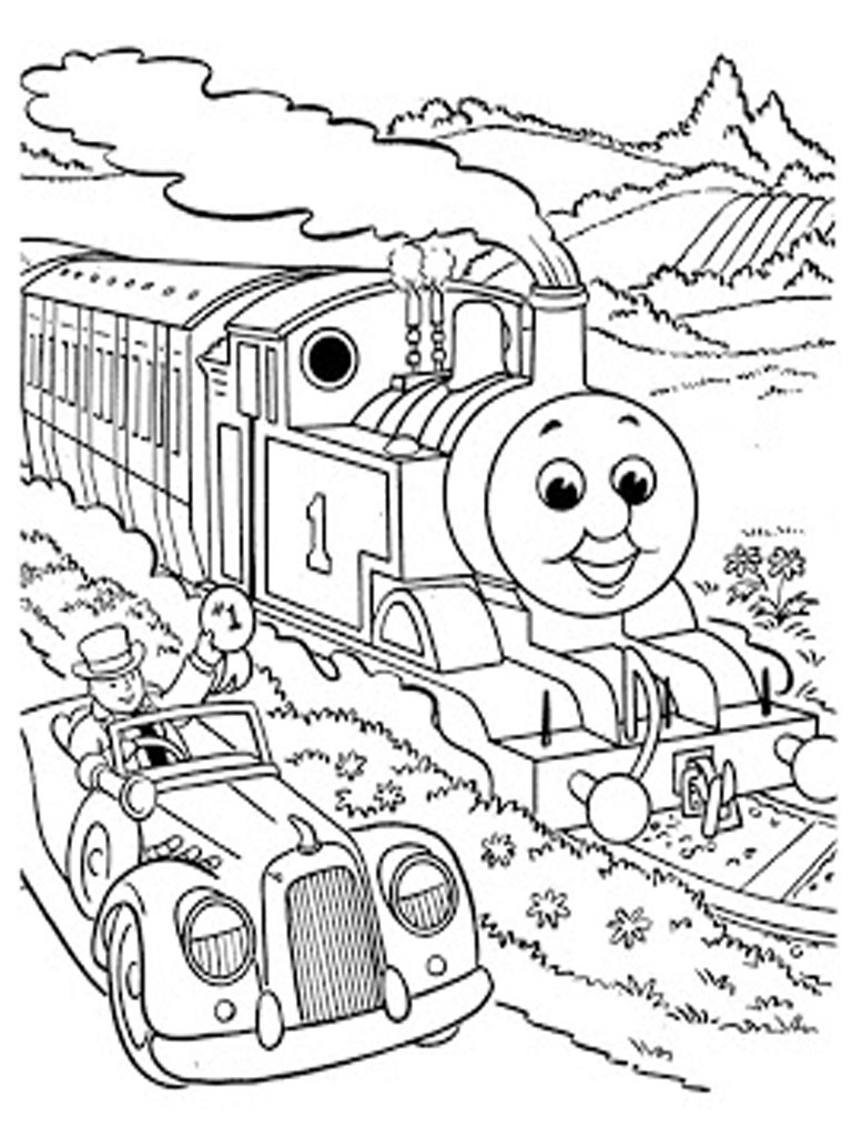 Free S Of Thomas The Train Kids9e46 Coloring Page