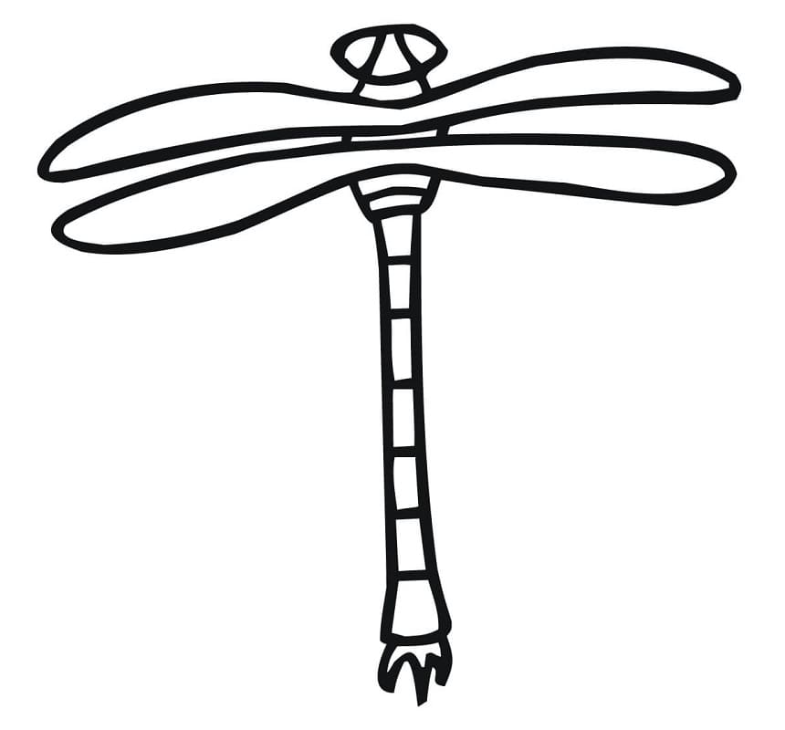 Free Simple Dragonfly