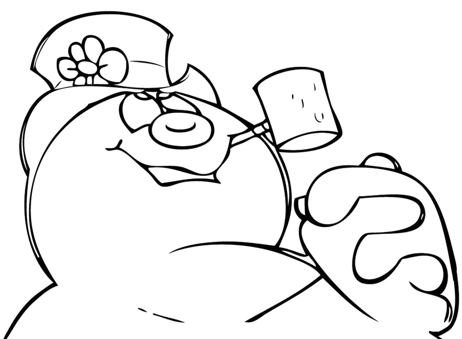 Frosty the Snowman coloring pages image