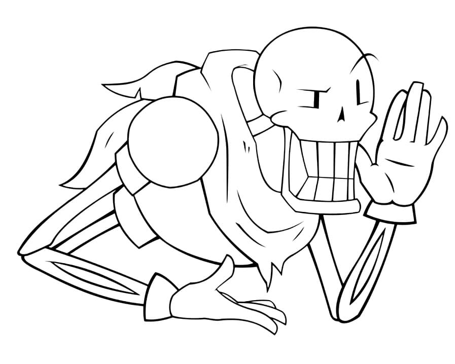 Fun Papyrus Coloring Page