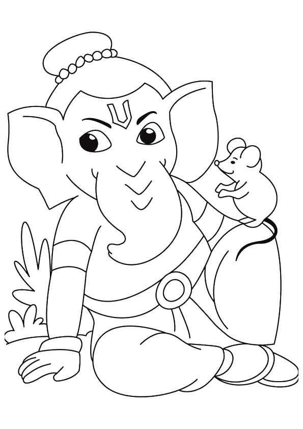 Ganesha With Mouse