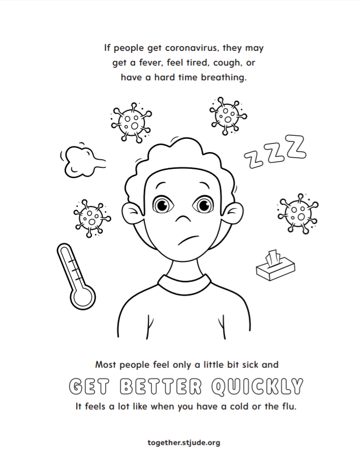 Get Better Quickly Coloring Page