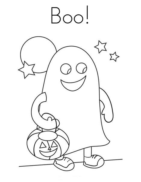 Ghost Boo Costume Halloween