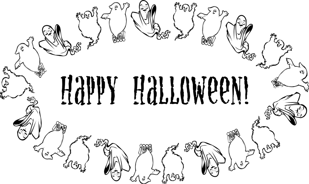 Ghost Happy Halloween  Printable904e Coloring Page