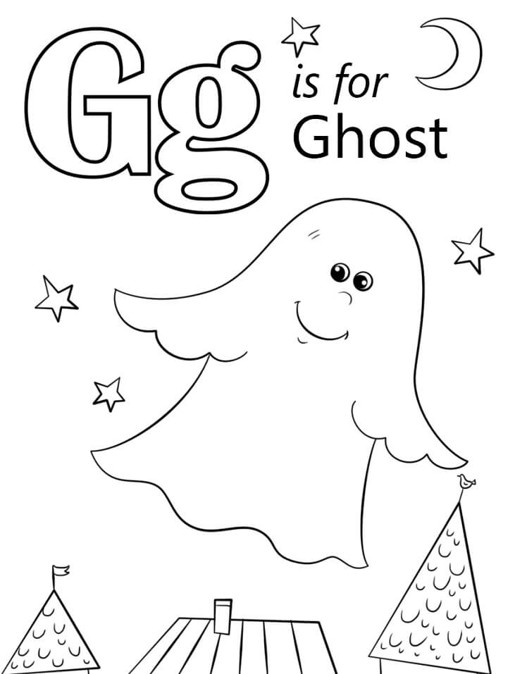 Ghost Letter G