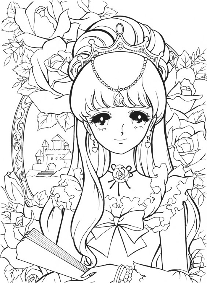 Glitter Force For Kids Coloring Page