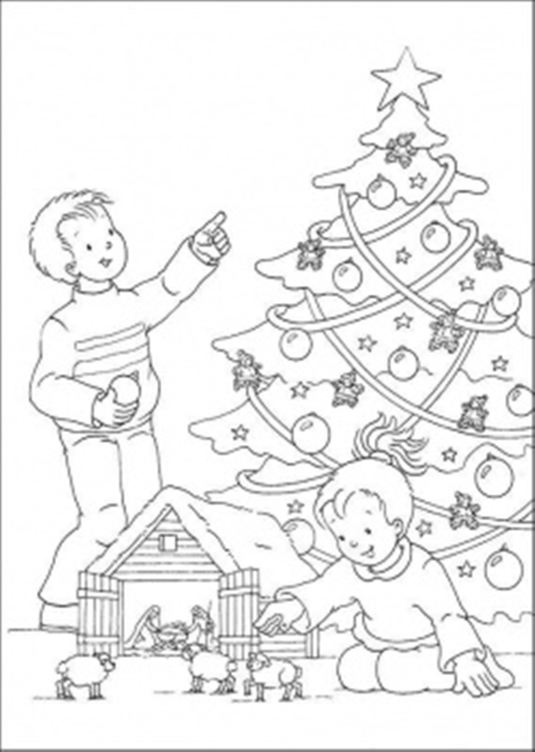 Great Christmas Tree S For Kids Printable5c37