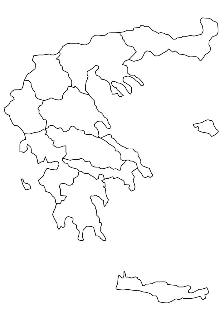 Greece’s Map