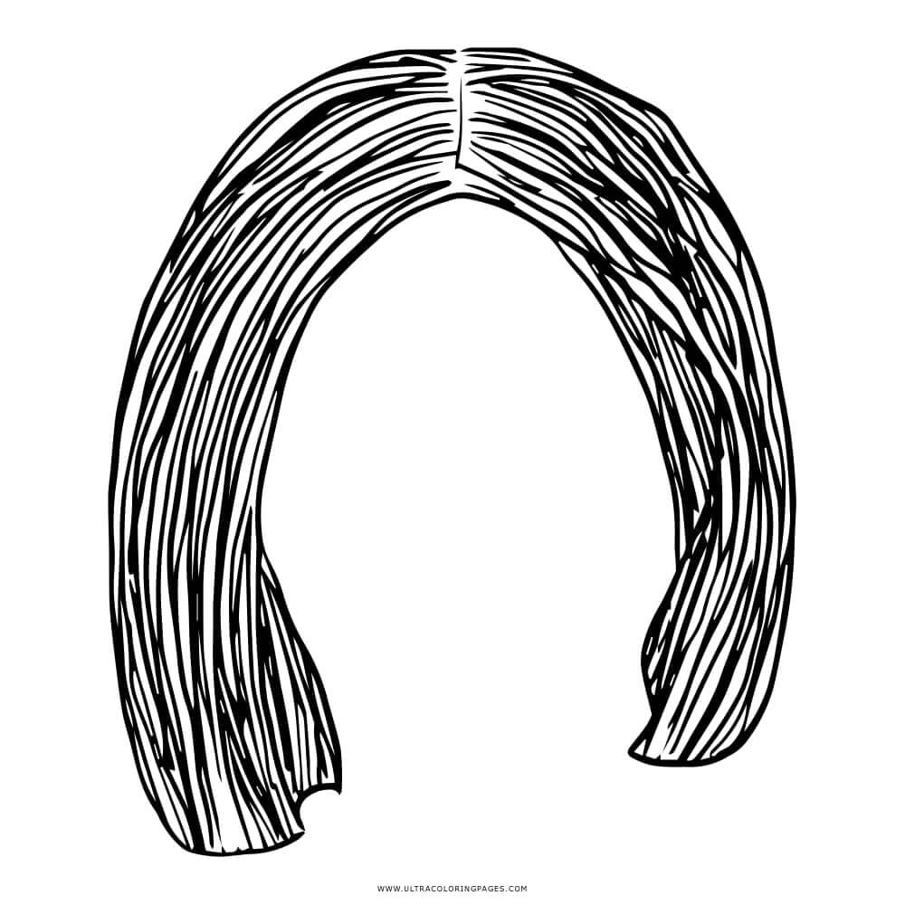 Hairstyle Coloring Page
