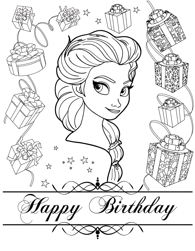 Happy Birthday From Elsa