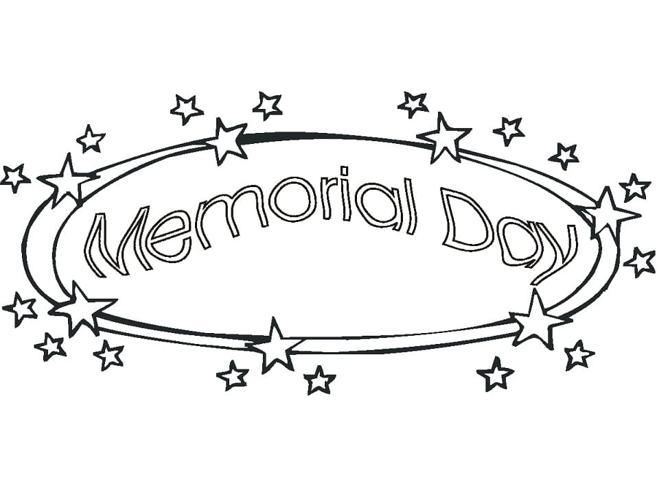 memorial day in stars coloring pages coloring cool