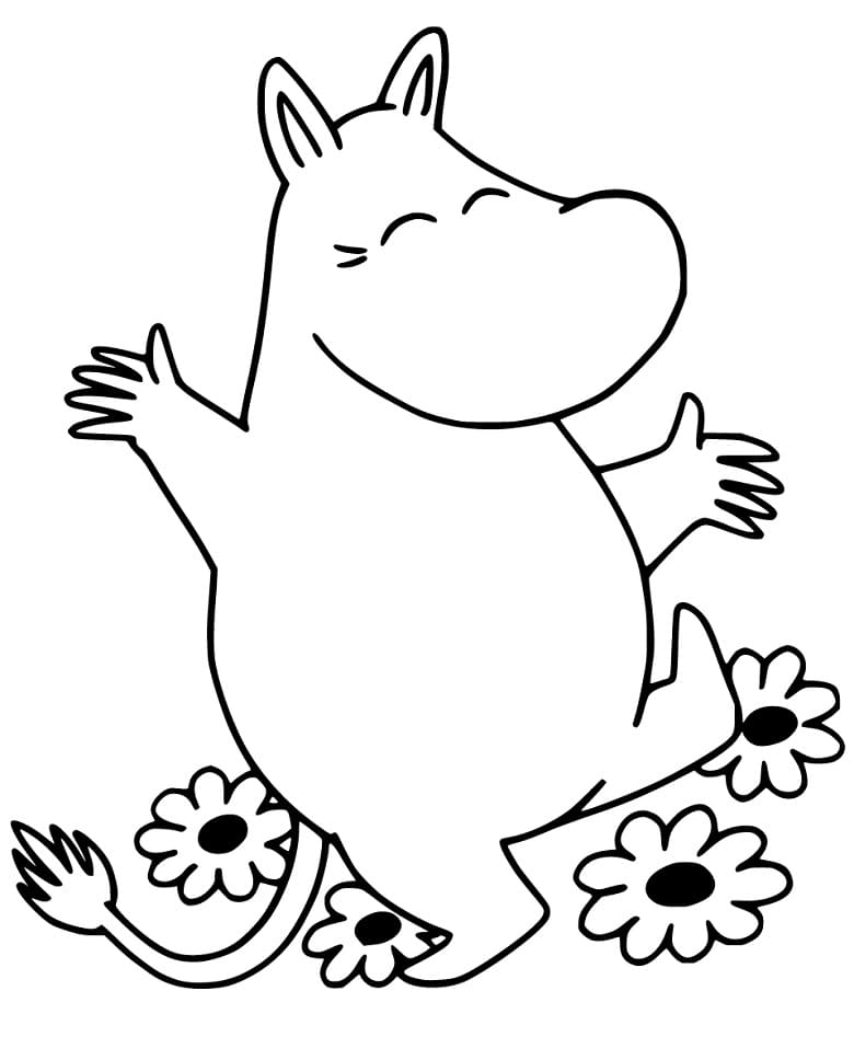 Happy Moomintroll