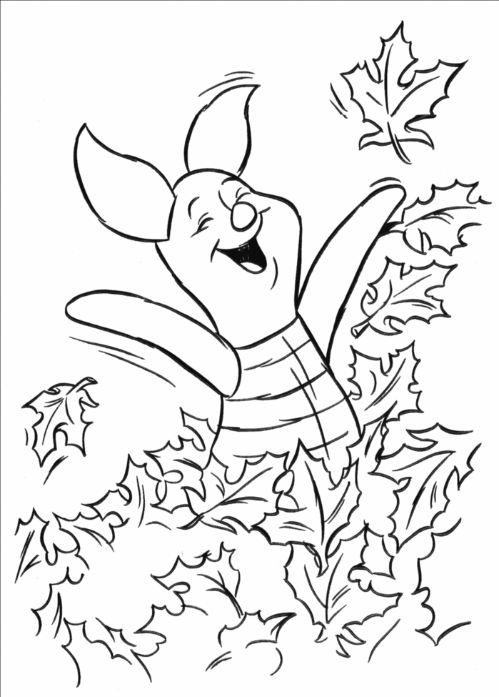 Happy Piglet Pig S To Printdaee Coloring Page