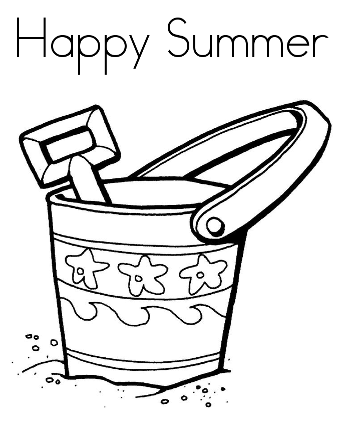 Happy Summer S Printable For Preschoolers26ff Coloring Page