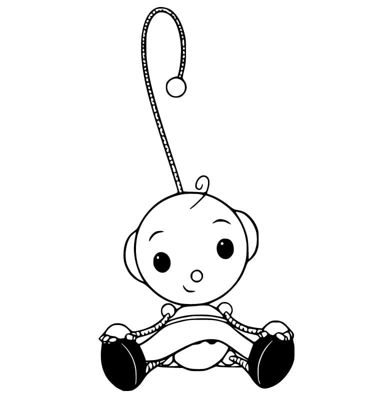 Happy Zowie Polie Coloring Page