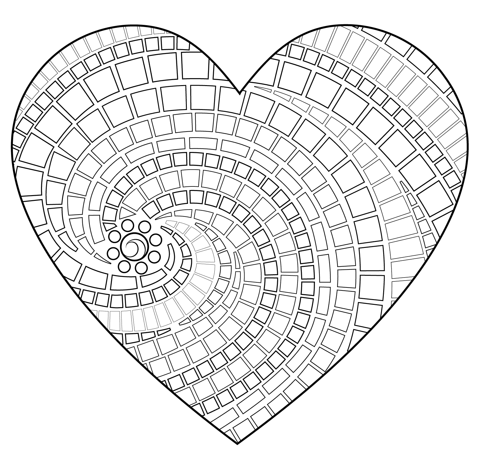 Heart Mosaic