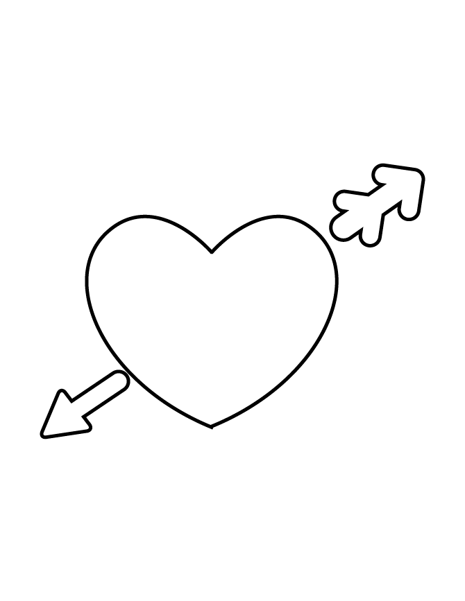 Heart Stencil 898