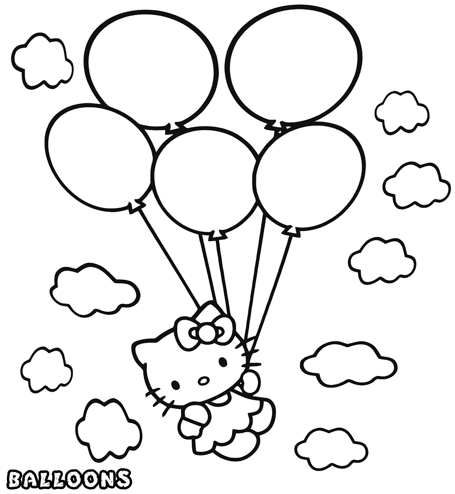 Hello Kitty Balloons