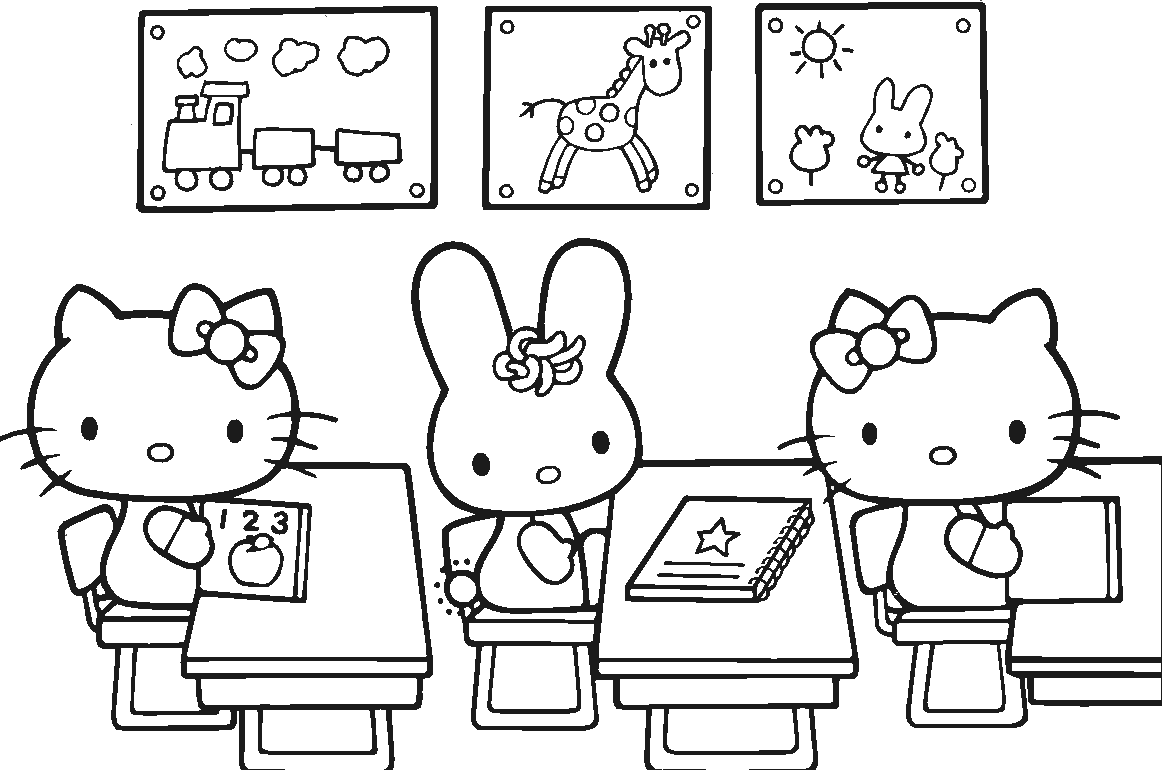 Hello Kitty School in September