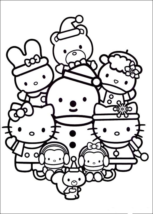 Hello Kitty With Friends