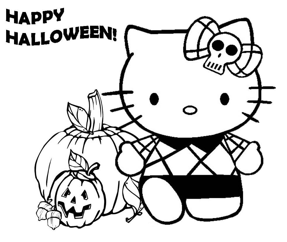 Hello Kity Halloween Pumpkin S For Preschool0218