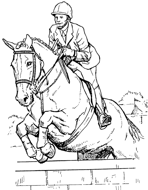 Horse Jockey S8044