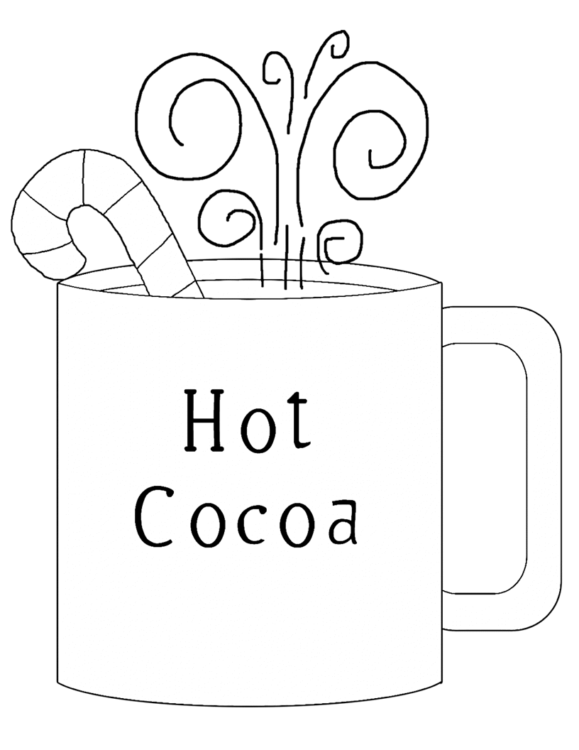 Hot Cocoa With Peppermint