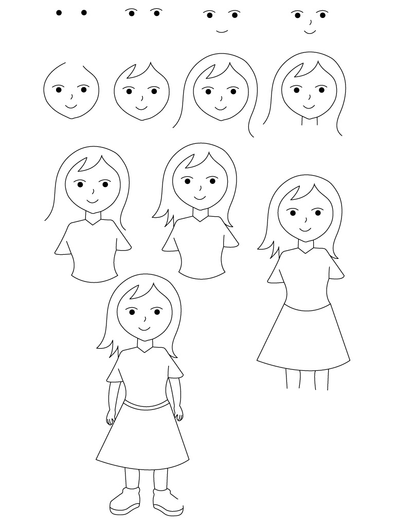 How To Draw A Girl