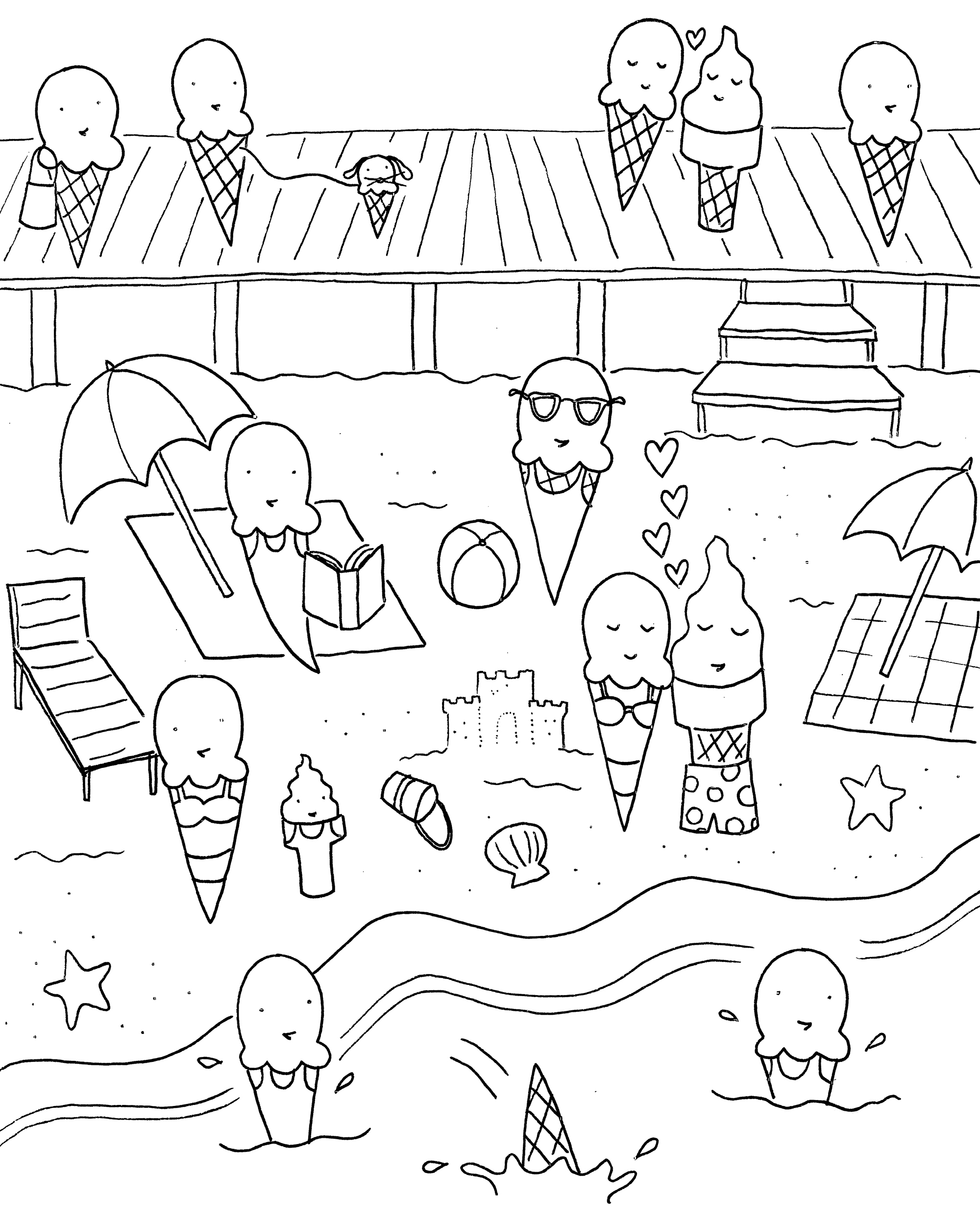 Ice Cream Beach Party