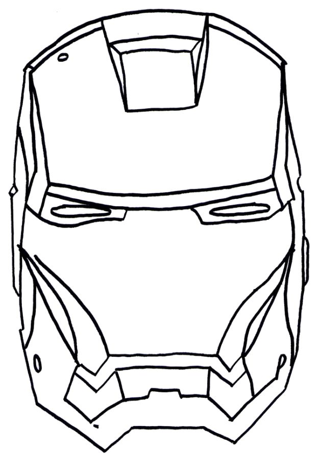 Iron Man Face S9302