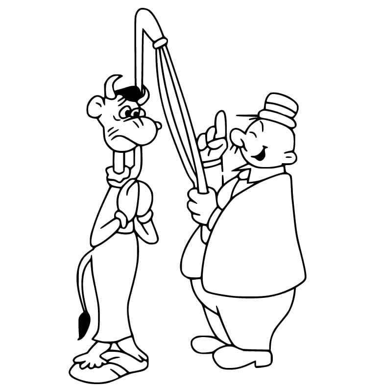 J Wellington Wimpy and Cow