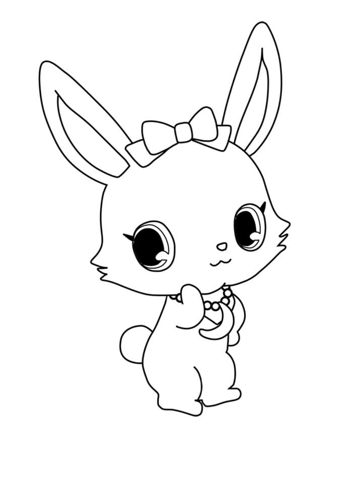 Jewelpets 1 Coloring Page