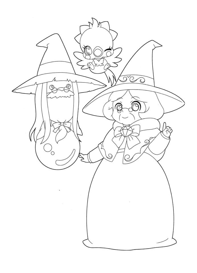 Jewelpets 10 Coloring Page