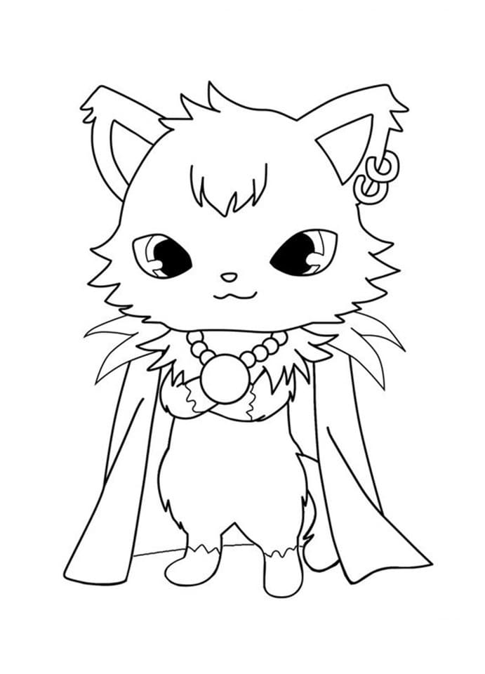 Jewelpets 15 Coloring Page