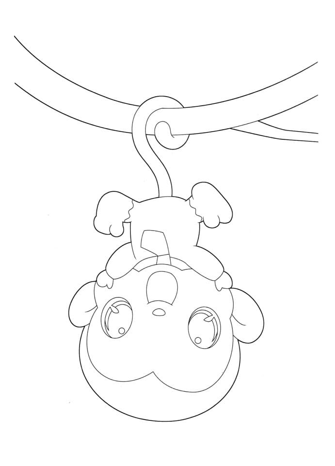 Jewelpets 22 Coloring Page