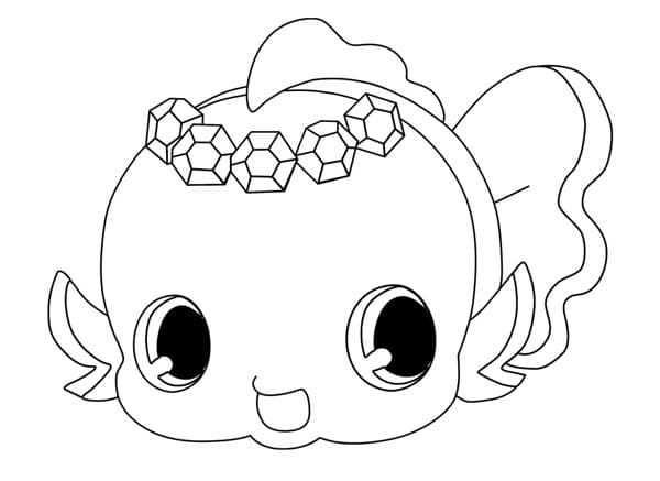 Jewelpets 24 Coloring Page