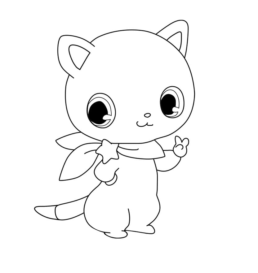 Jewelpets 27 Coloring Page