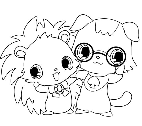 Jewelpets 29 Coloring Page