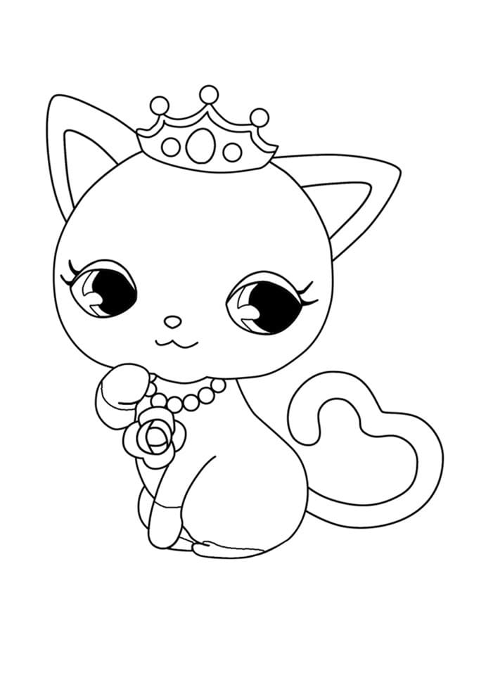 Jewelpets 5 Coloring Page