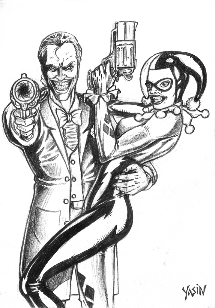 Joker And Harley Quinn By Yasinyayli Harley Quinn